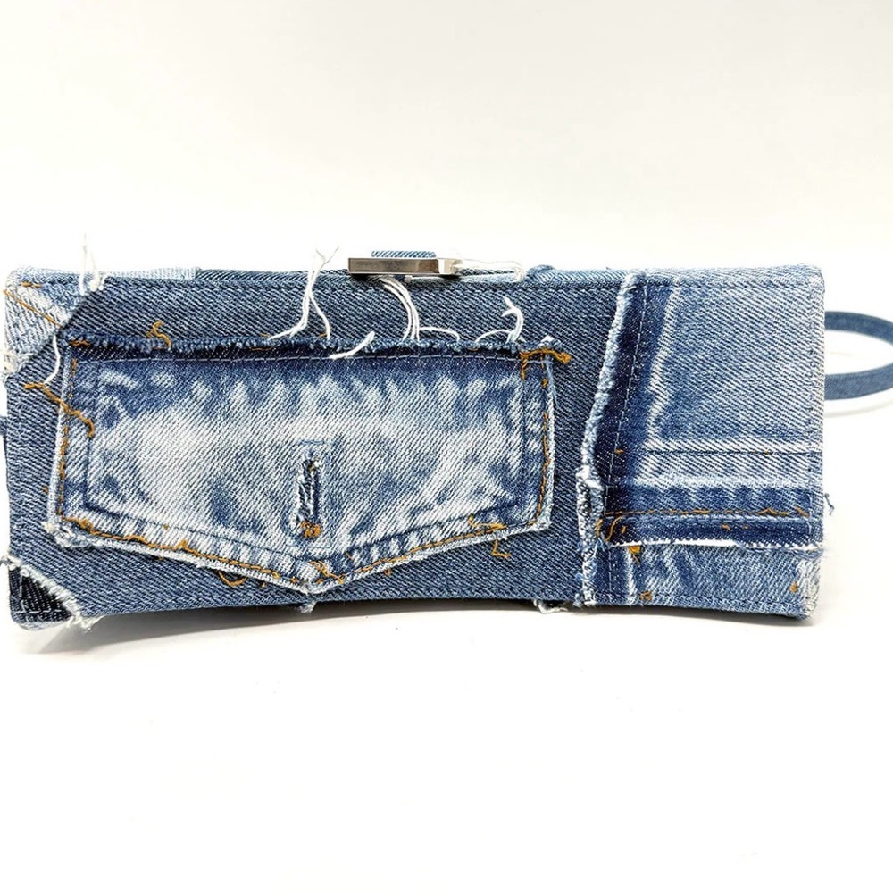 Balenciaga Hourglass Denim bag - Picture 7 of 15